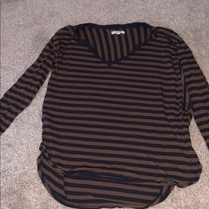 Made well striped long sleeve tee